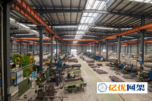 奎屯网架配件机加工车间